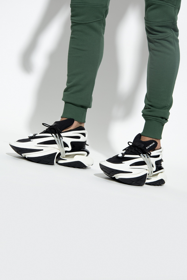 White ‘Unicorn’ sneakers Balmain - Vitkac GB